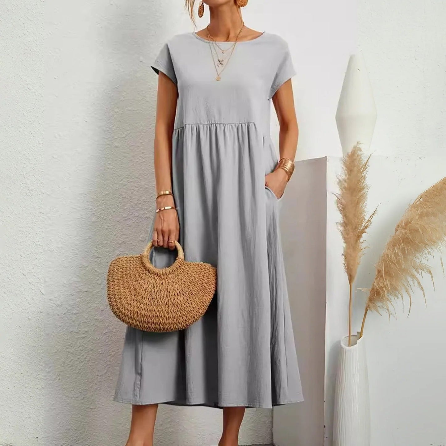 CATHERINE | ELEGANT COSY DRESS